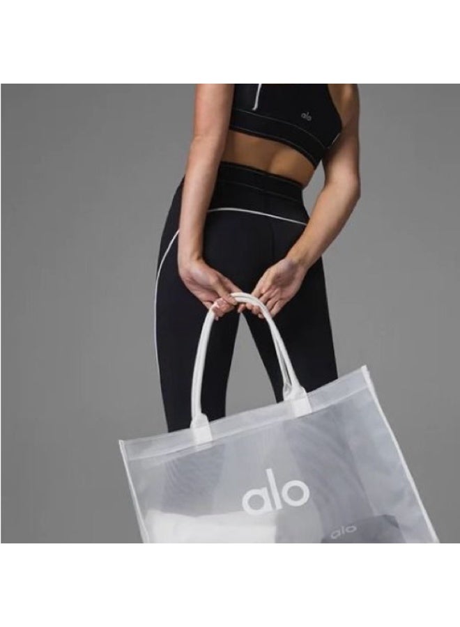 ألو حقيبة جيم شبكية كبيرة من شو داي للنساء – حقيبة رياضية خفيفة الوزن بيد حمل على الكتف، مثالية للتمارين واللياقة البدنية - Image 3